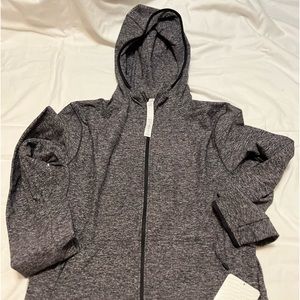 Lululemon NWT Full Zip Surge Warm Hoodie Heather Gray